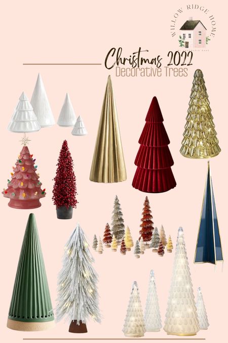my favorite decorative trees. an easy way to fill in empty space on a shelf or table

#LTKhome #LTKHoliday #LTKSeasonal