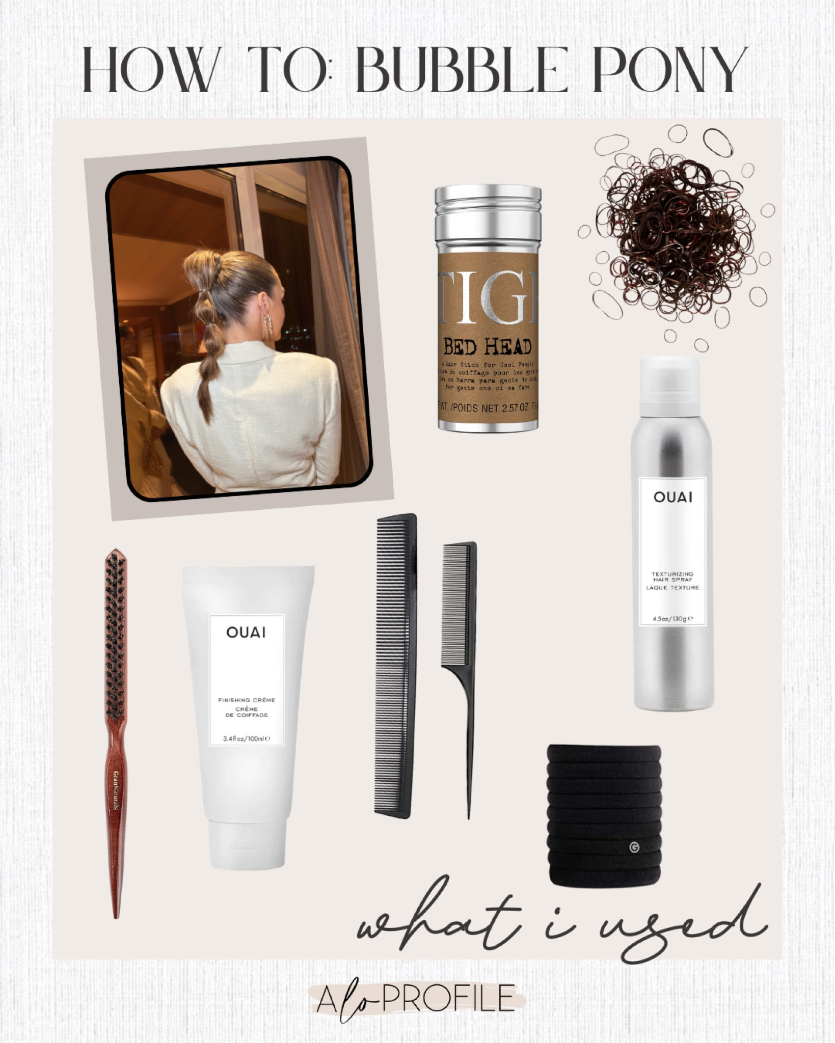 How to: bubble pony. Everything I used to get the look! 