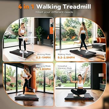 3 in 1 Walking Vibration Pad,Walking Pad with Vibration Plate,Portable Vibration Treadmill with A... | Amazon (US)