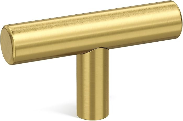 Goldenwarm 5Pack Single Hole Gold Cabinet Knobs and Pulls Door Cupboards Drawers Bedroom Furnitur... | Amazon (US)
