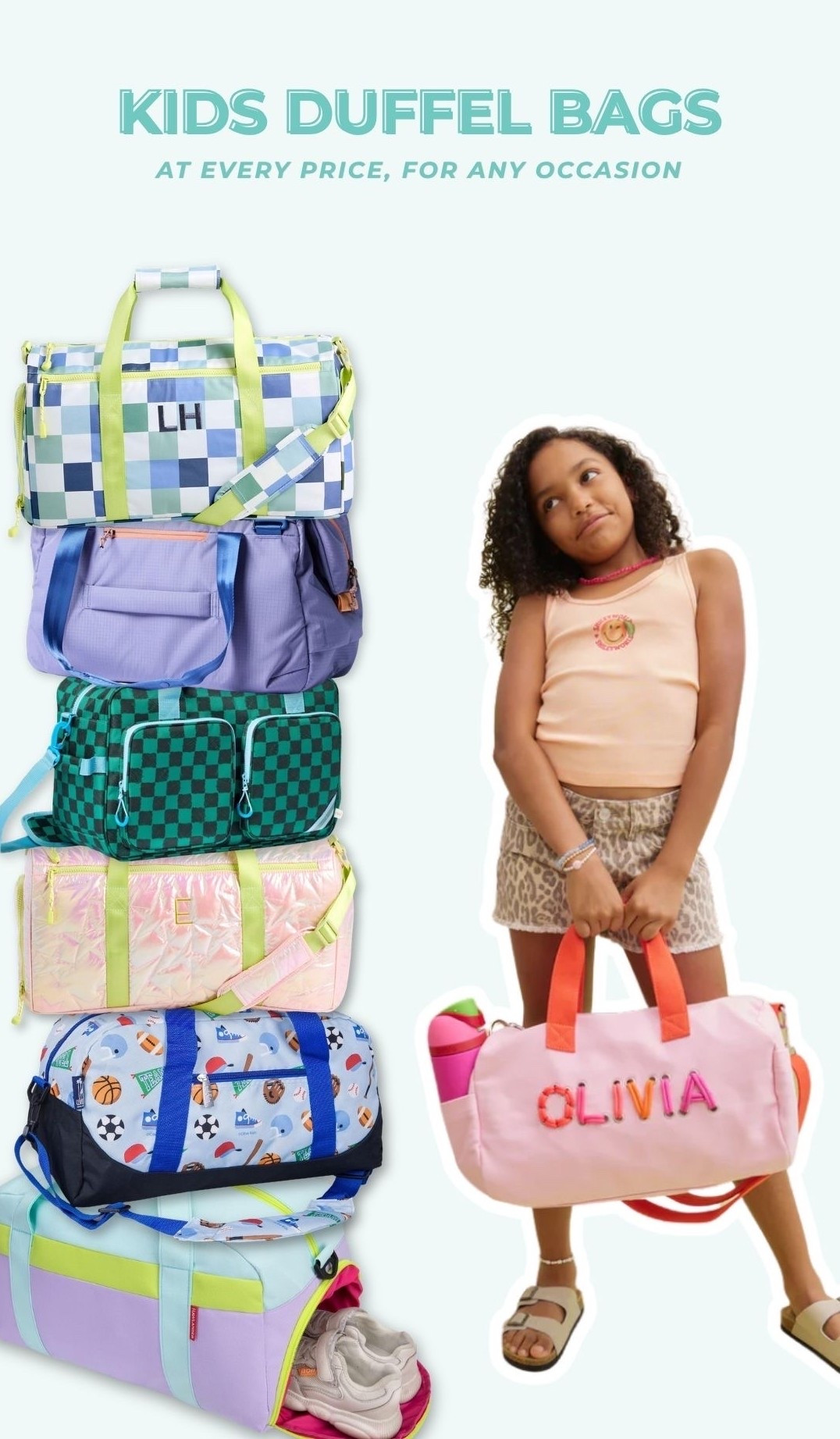 A duffel bag to fit any budget, and any adventure!

#LTKKids #LTKTravel