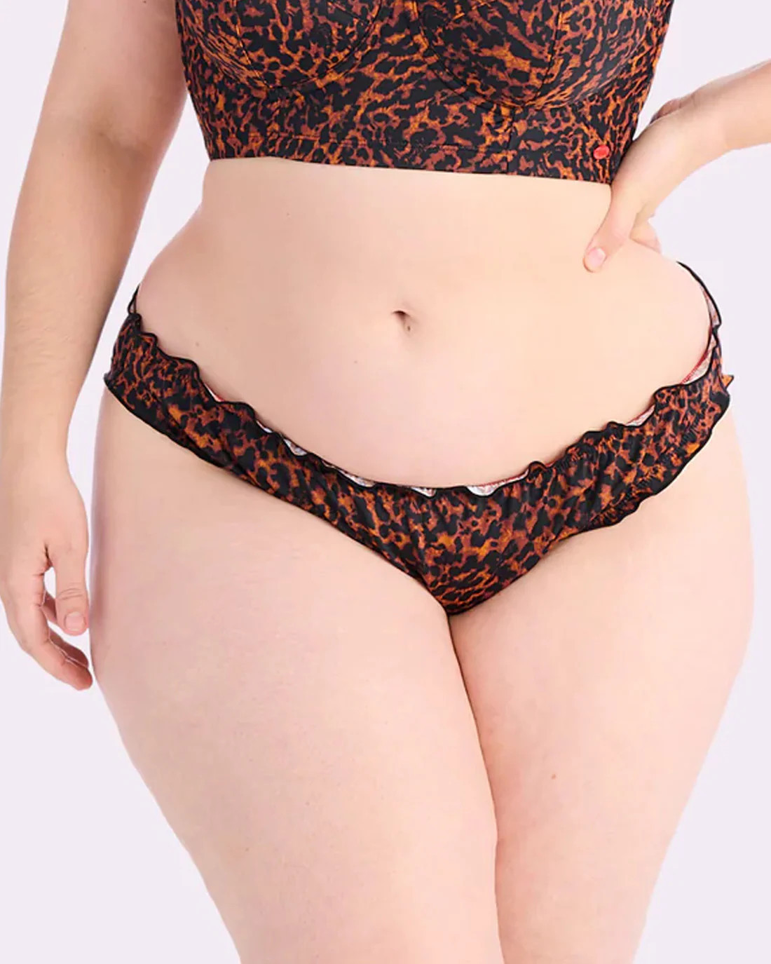 Parade Swim Flutter Bikini Bottom | New:Wave (Parade Leopard) | Parade