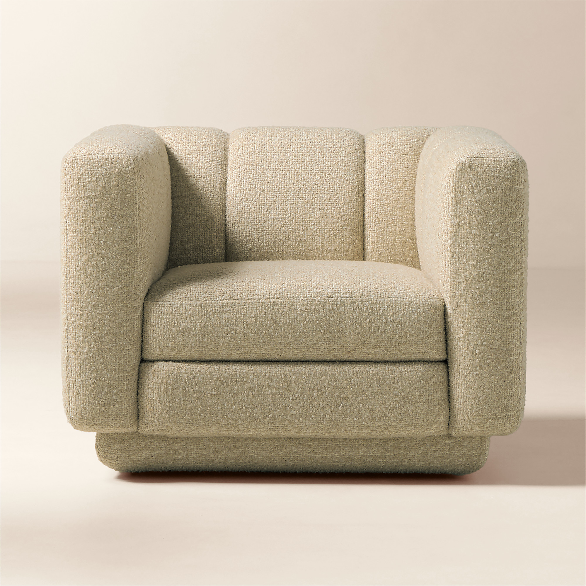 Yarrow Swivel Chair + Reviews | CB2 | CB2