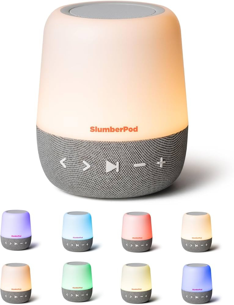 SlumberPod SlumberCalm 2-in-1 Sound Machine with Light for Kids | Baby Sleep Soother | White Nois... | Amazon (US)