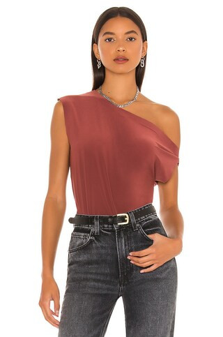 X REVOLVE Drop Shoulder Top
                    
                    Norma Kamali | Revolve Clothing (Global)