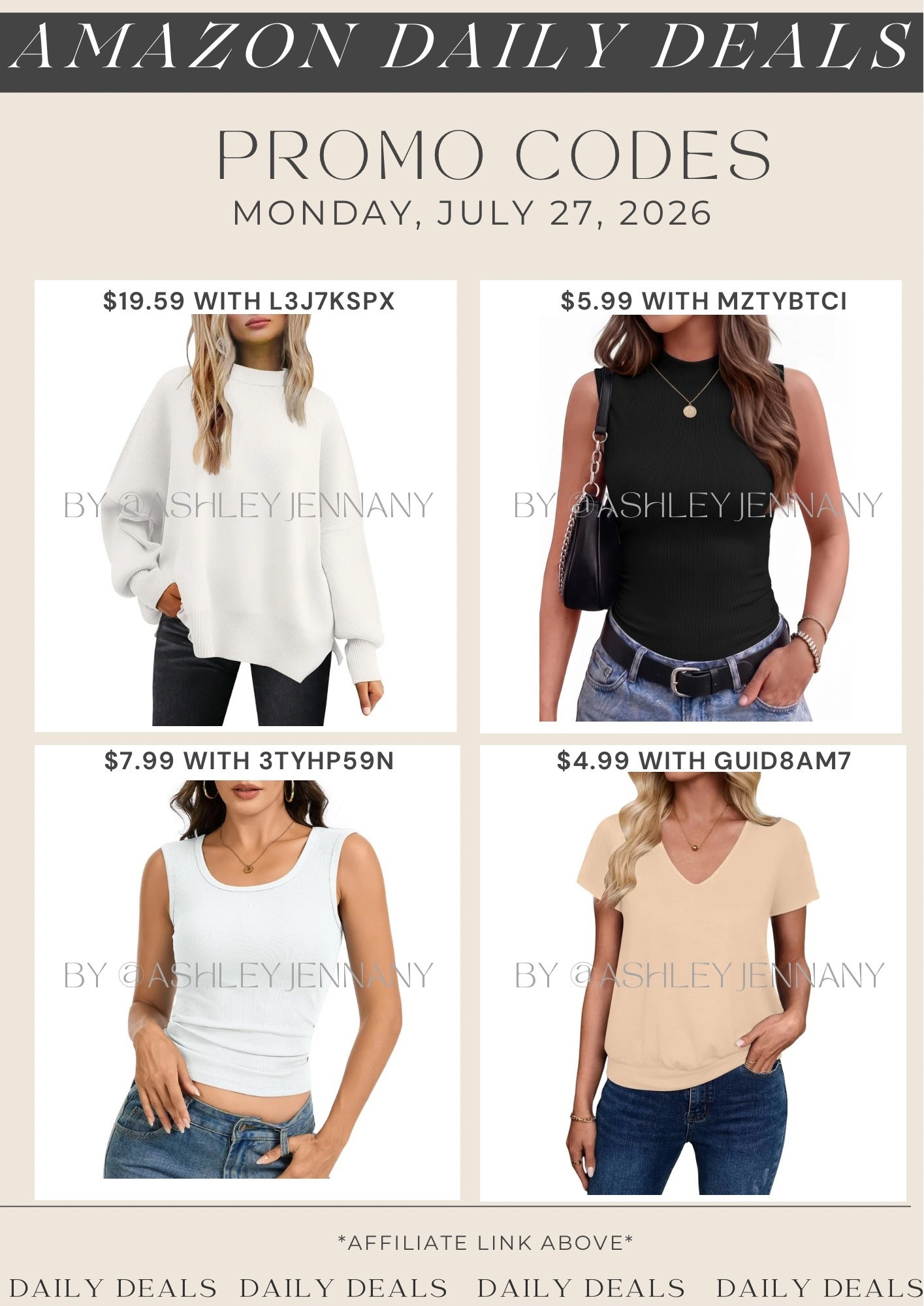Amazon deals

#LTKSeasonal #LTKMidsize #LTKSaleAlert