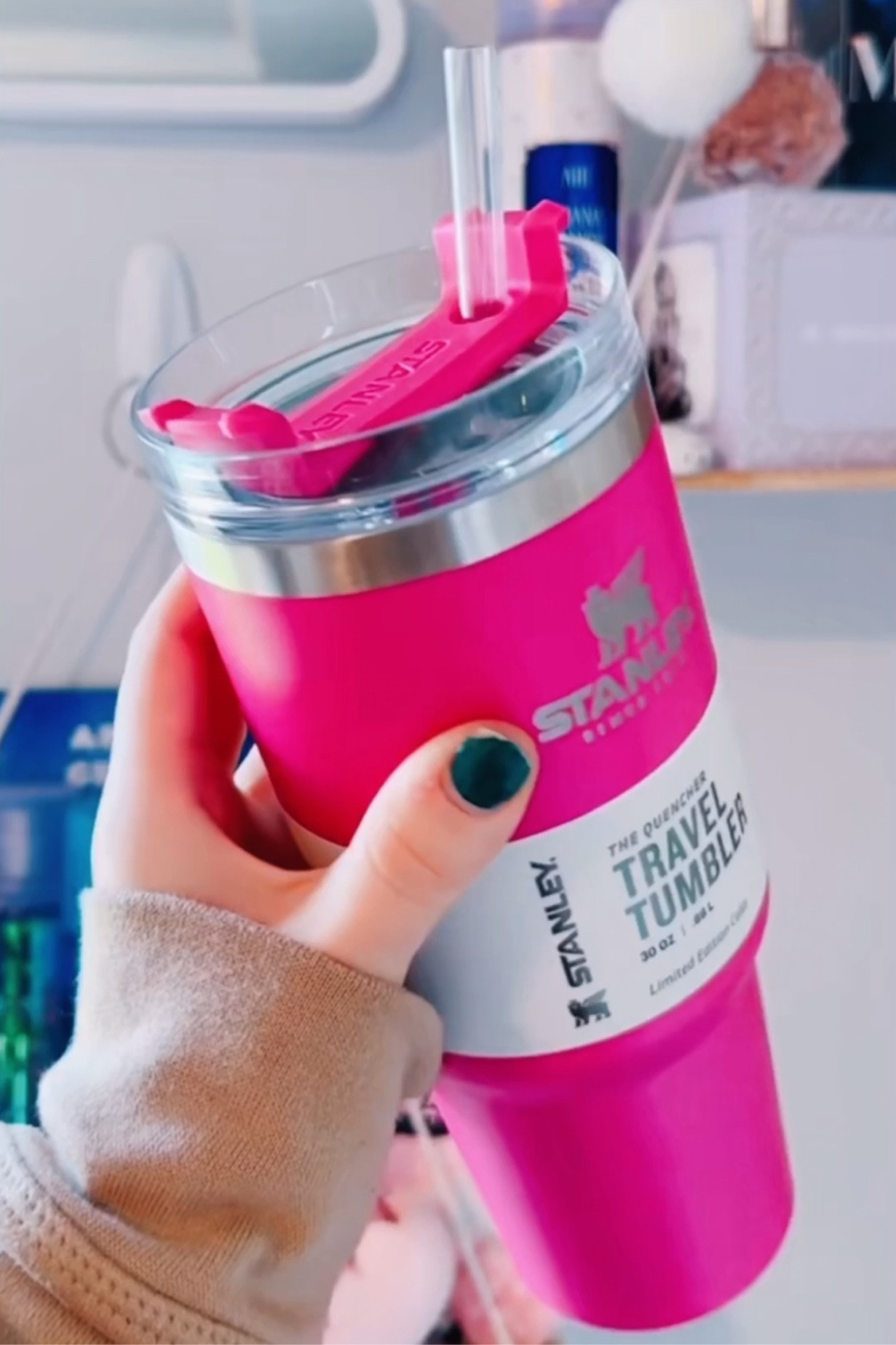 Hot pink Stanley Tumbler Cup- Target limited edition💗🪩⚡️

#LTKFind #LTKhome #LTKunder50