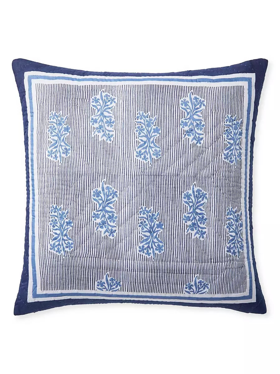 Amalfi Quilted Sham | Serena and Lily
