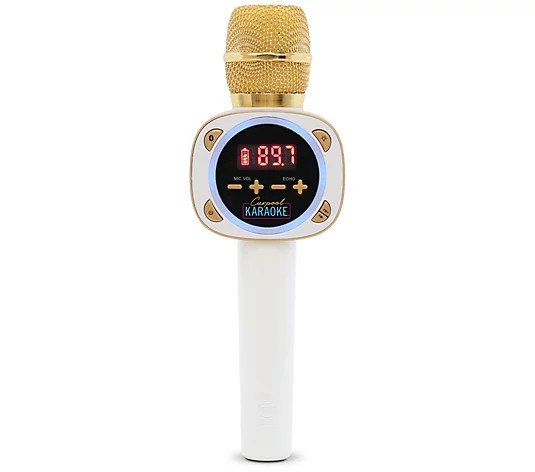 Singing Machine Carpool Karaoke Microphone - QVC.com | QVC