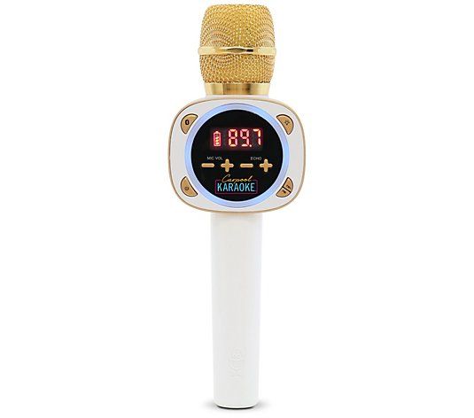 Singing Machine Carpool Karaoke Microphone - QVC.com | QVC