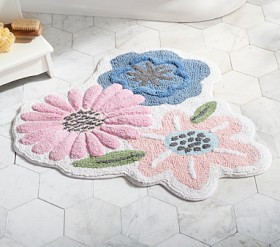 Floral Bath Mat | Pottery Barn Kids