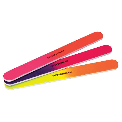 Tweezerman Neon Hot Nail Files - 3pk | Target