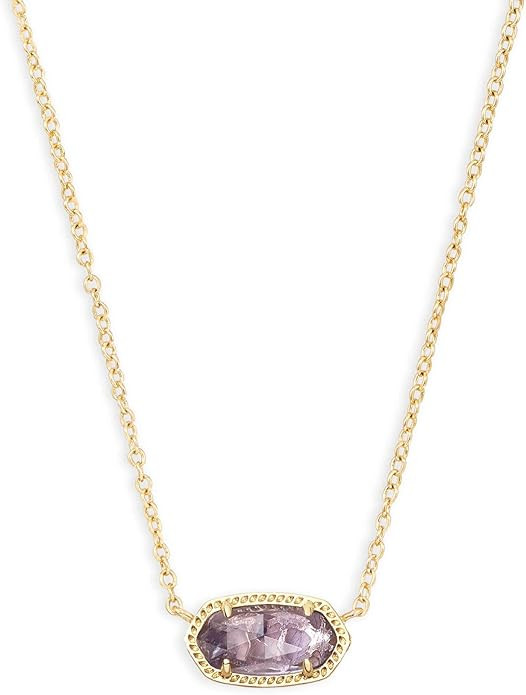 Kendra Scott Elisa Pendant Necklace for Women, Fashion Jewelry, 14k Gold-Plated | Amazon (US)
