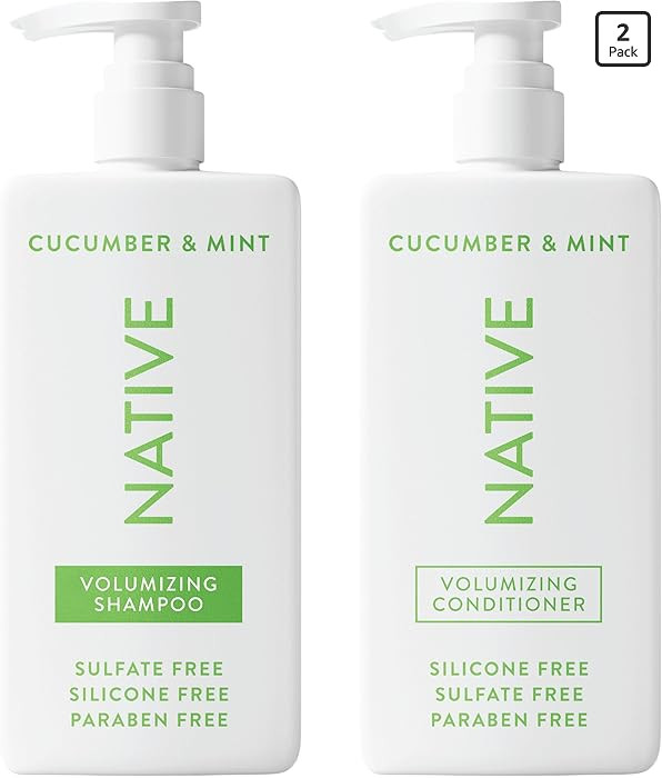 Native Shampoo and Conditioner Contain Naturally Derived Ingredients | All Hair Type Color & Trea... | Amazon (US)