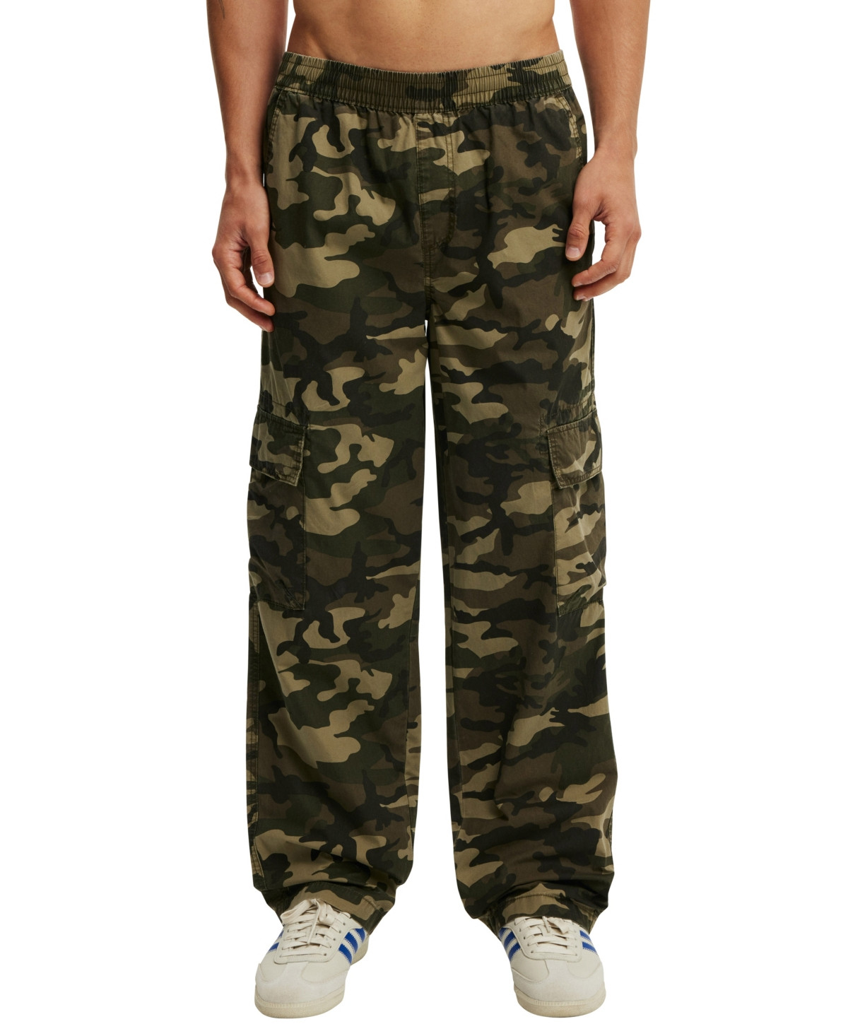 Cotton On Men's Knox Baggy Cargo Pant - Dark camo | Macy's