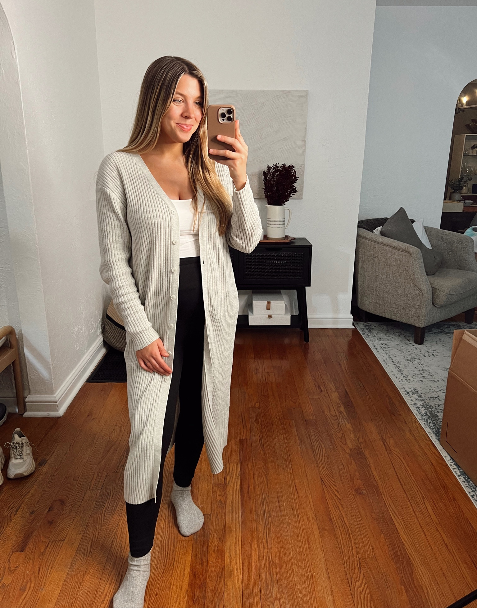 Wearing a m in this cardigan! 

#LTKunder50 #LTKSeasonal