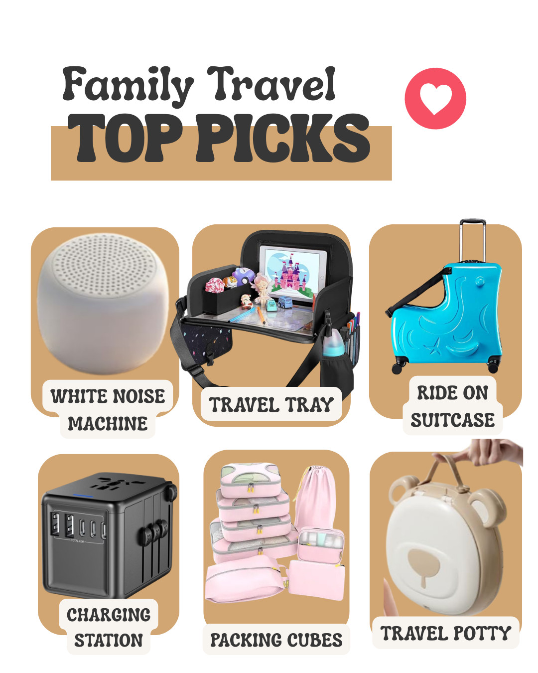 These are my top family travel picks that make trips with kids so much smoother ✈️ From staying organized to keeping everyone comfortable and entertained, these are the items I always love having with us. Anything that helps travel days feel less chaotic and a little more manageable is a win in my book. Linking all my favorites here. 

 #LTKmomlife #LTKTravel #LTKKids