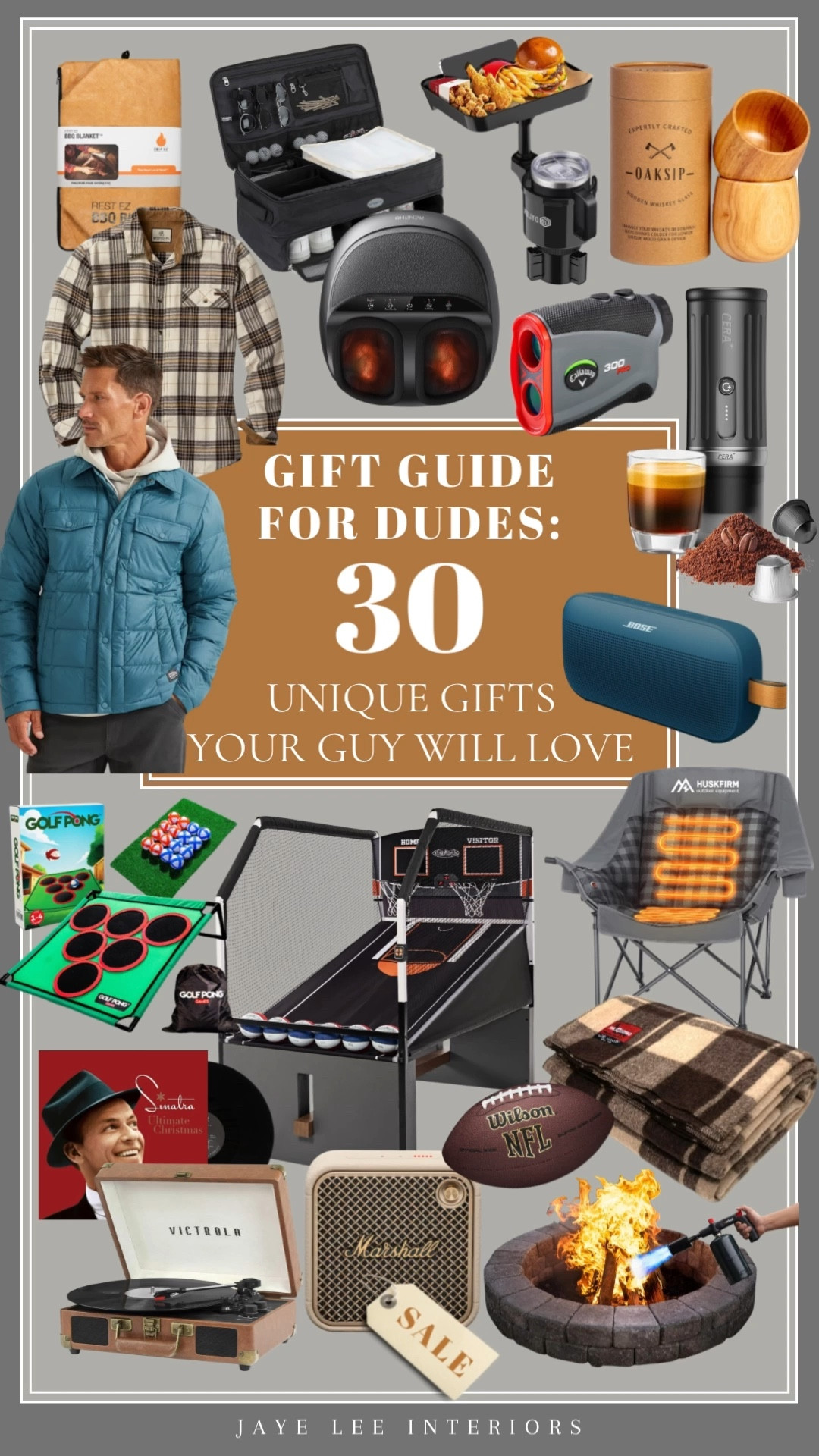 More gift ideas for the guys…
Bluetooth speaker, putt pong golf game, heated camping chair, foot massager, travel espresso, gifts for him, gifts for dad, father in law gift guide, puffer shacket, vintage vinyl, Christmas albums, range finder, gifts for golfer, #amazongiftsforhim #jleeinteriors

#LTKHoliday #LTKMens #LTKGiftGuide