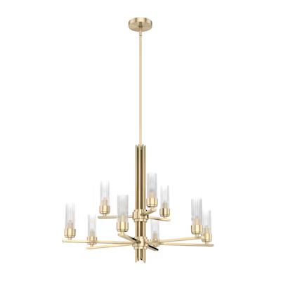 Gatz 9 Light 2-tier Chandelier | Hunter Fan Company