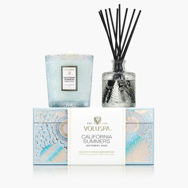 California Summers Getaway Duo Gift Set | Voluspa