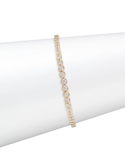 14K Gold & Diamond Tennis Bracelet | Saks Fifth Avenue