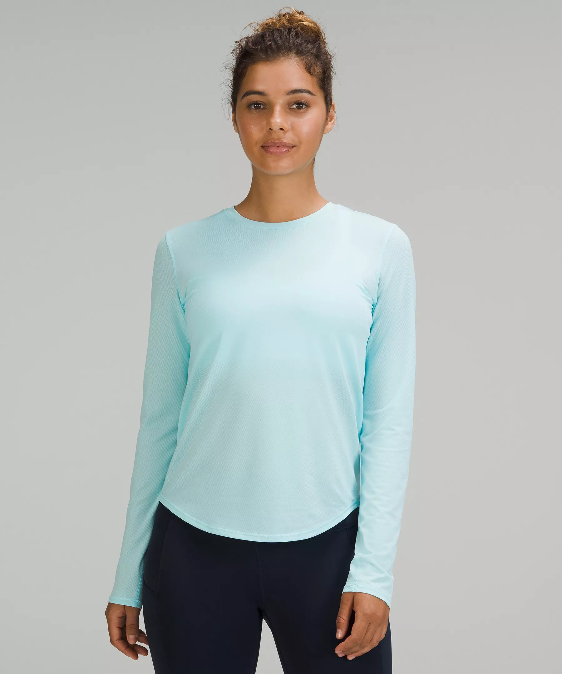 High-Neck Running and Training Long Sleeve Shirt Online Only | Lululemon (US)