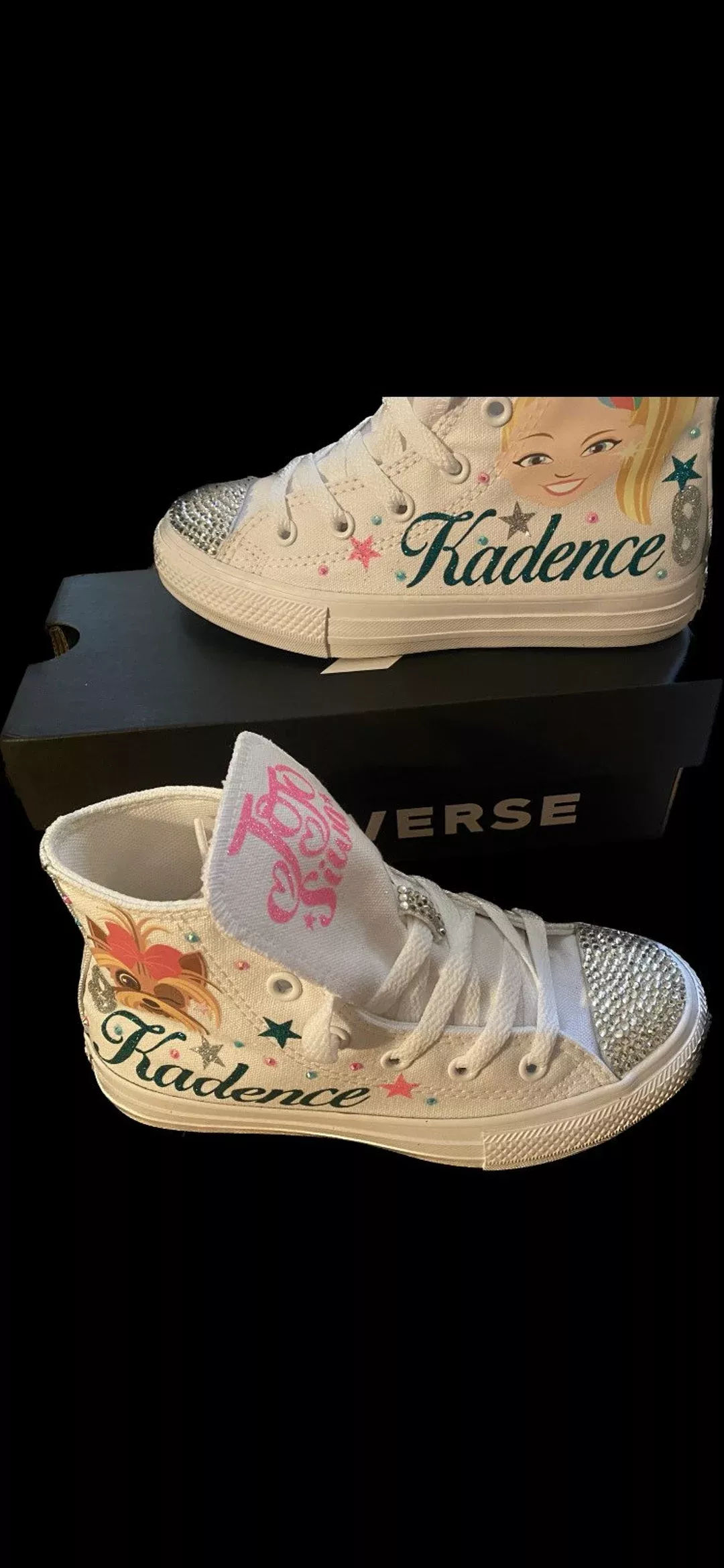 Jojo siwa best sale custom converse