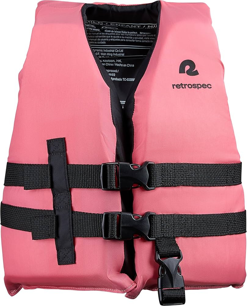 Retrospec Bobbin’ Life Vest for Kids, Lightweight, Durable Coast Guard Approved Life Vests for ... | Amazon (US)