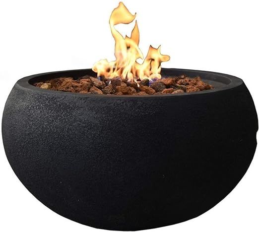 MODENO Outdoor Fire Pit Propane Garden Fire Bowl, 40,000 BTU CSA Certified Firepit，Auto-Ignitio... | Amazon (US)