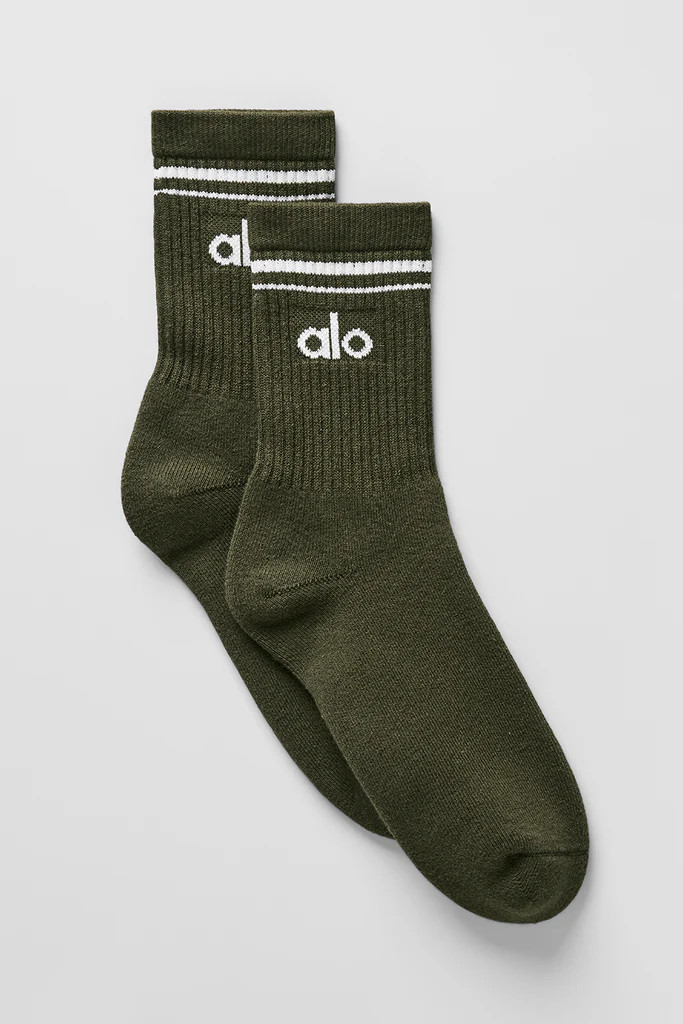 Unisex Half-Crew Throwback Sock | Alo Yoga (US)
