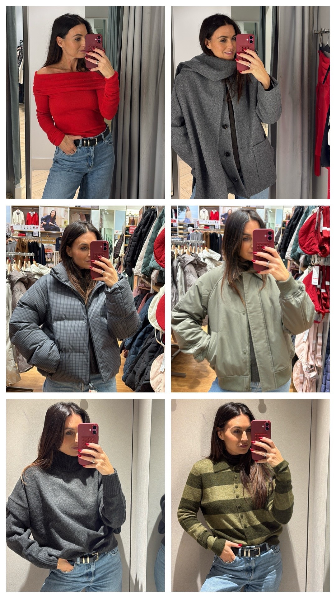 Come shopping with me to Zara, H&M and Uniqlo 

Wearing S in the red top
Large in the Uniqlo jackets 
M in Zara 


#LTKstyletip #LTKeurope #LTKuk