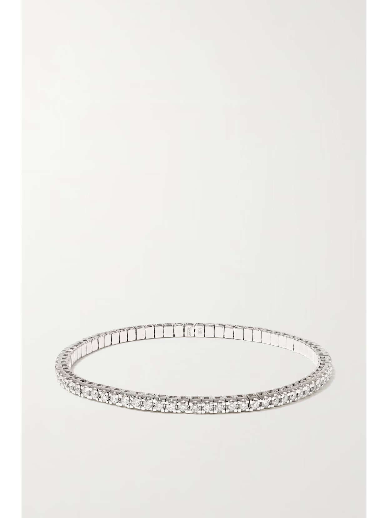 SHAY - 18-karat White Gold Diamond Tennis Bracelet - one size | NET-A-PORTER (US)