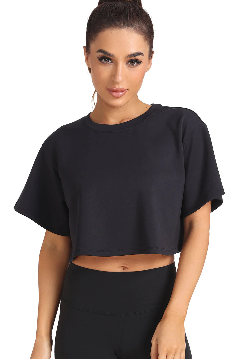 Modal Crop T-Shirt | Colorfulkoala