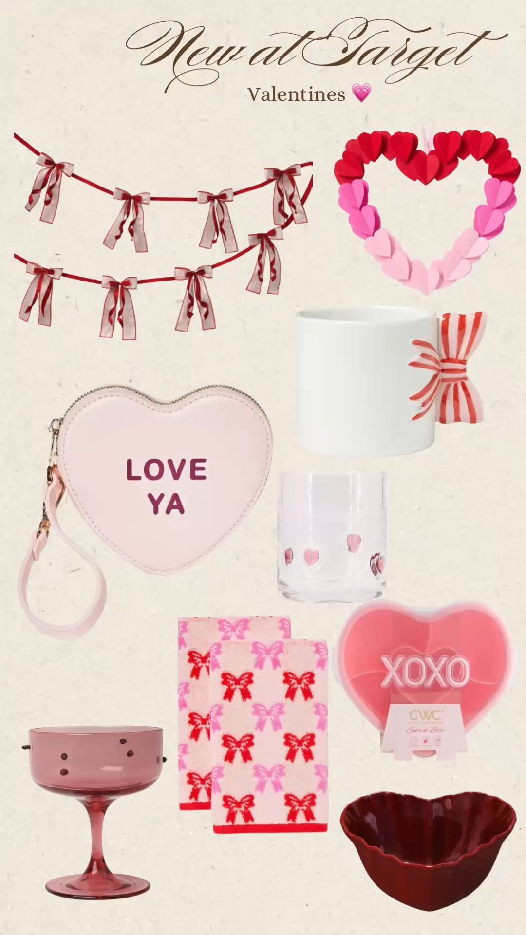 New Valentines Day Arrivals at @Target

 #target #valentinesday #vdaygift #targetfind #galentines #vday #vdaydecor #valentineswreath

#LTKSeasonal #LTKHome #LTKFindsUnder50