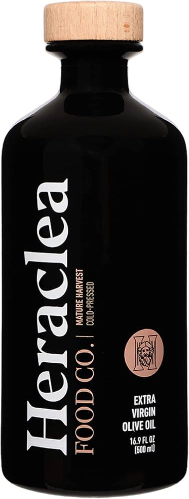 Heraclea Organic Extra Virgin Olive Oil Cold Pressed, 100% Pure, Rich with Polyphenols, Fresh Aut... | Amazon (US)