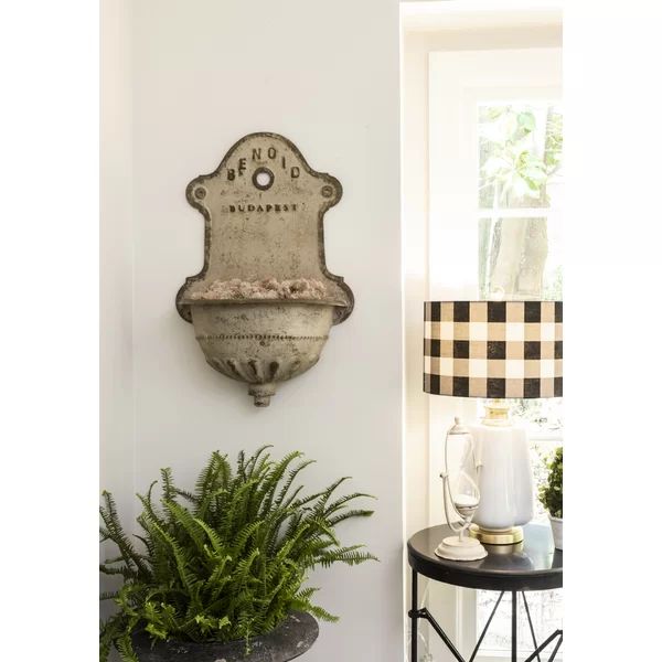Mccarter Metal Wall-Mounted Planter with Distressed Finish | Wayfair North America