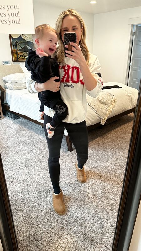 Favorite Lulu leggings and the coke hoodie I live in. Plus my mini uggs that I wear pretty much daily.

Hoodie: TTS

Leggings: Size down one size 

Uggs: size down half a size 

#LTKunder100 #LTKFind #LTKfit