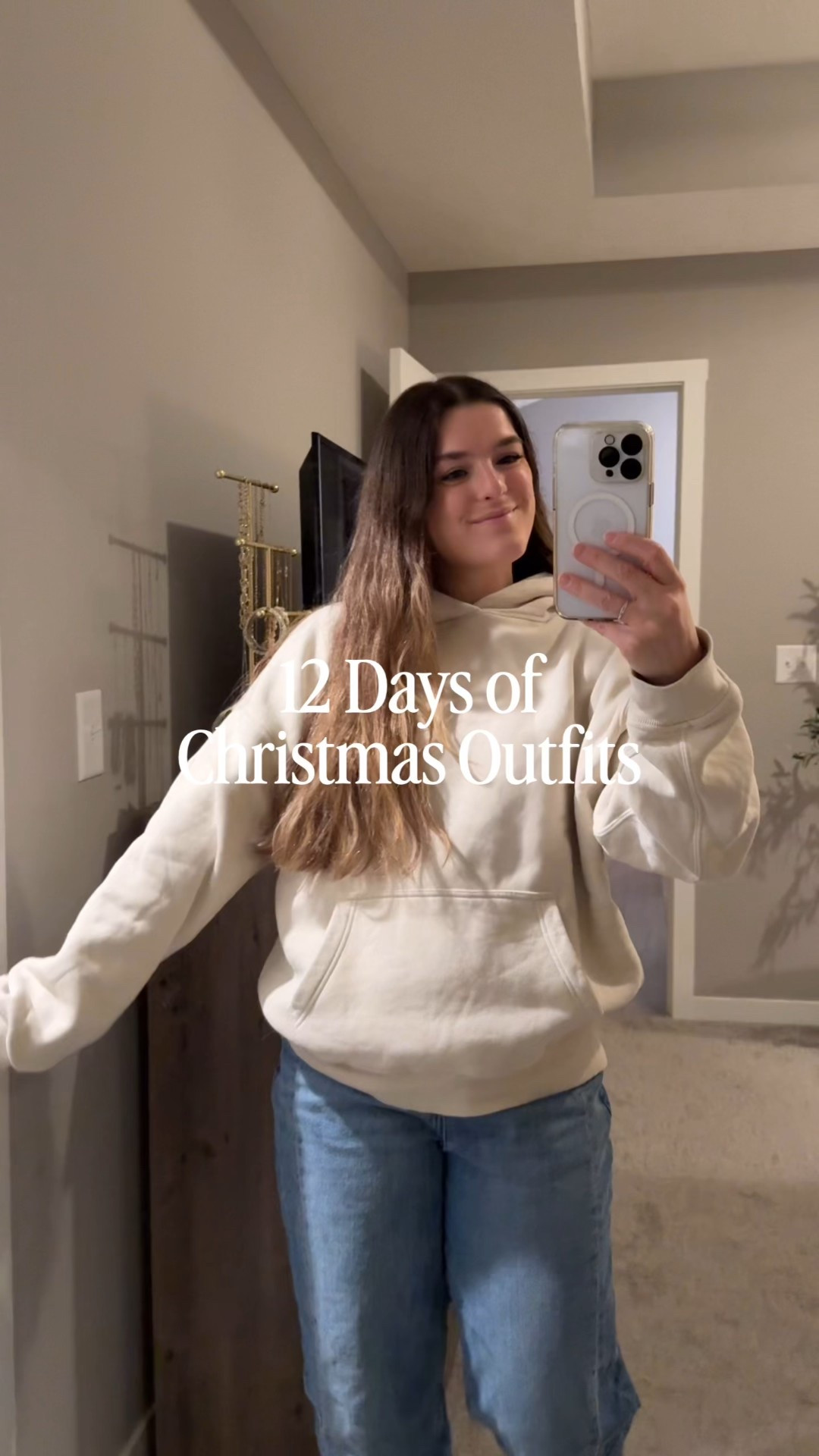 Abercrombie hoodie- small, means and true to size 
Old navy barrel jeans- true to size & wearing petite
New balance 9060- true to size, 7


#LTKGiftGuide #LTKootd #LTKHoliday