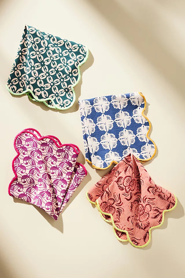 Antonella Napkins, Set of 4 | Anthropologie (US)