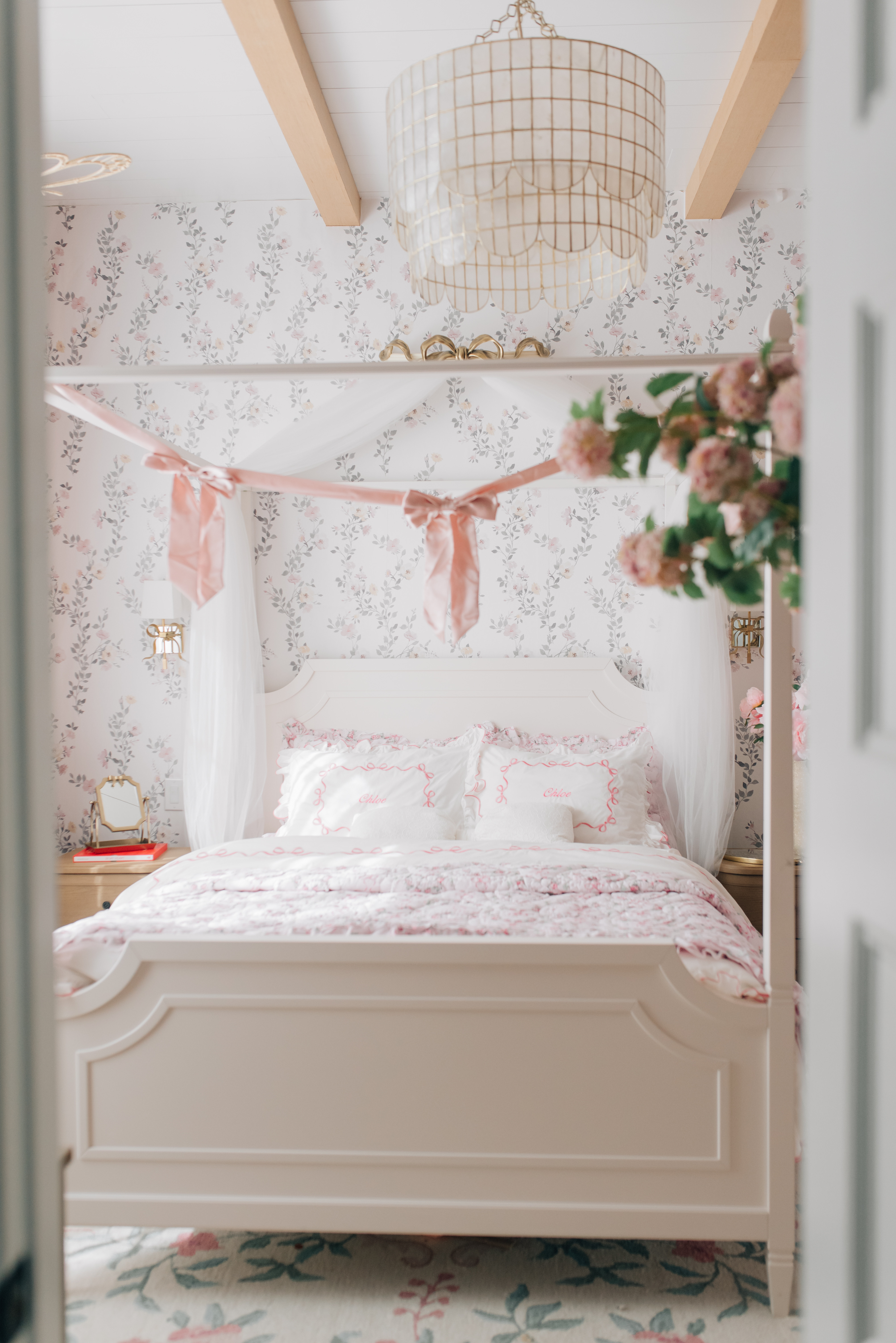 New kids bedding from the latest Love shack fancy pottery barn collection !! 

 #LTKValentine #LTKSeasonal #LTKHome
