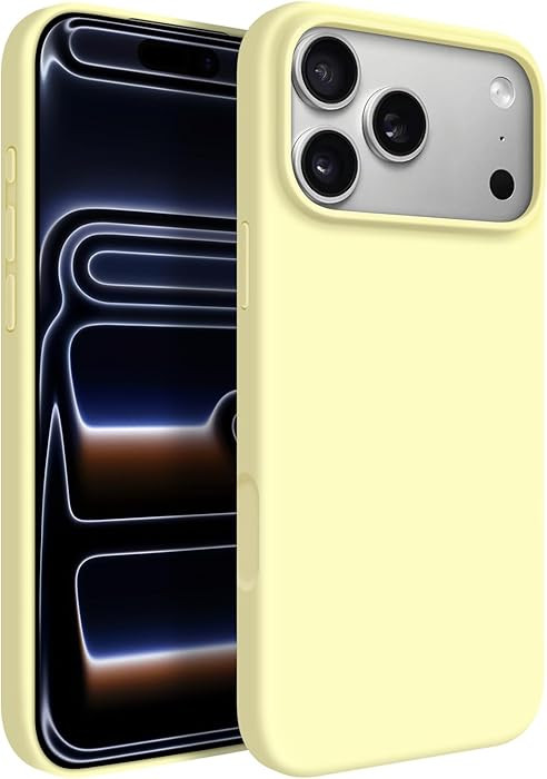 for iPhone 17 Pro Max Case with Camera Control Button, Solid Color Liquid Silicone Case for Women... | Amazon (US)