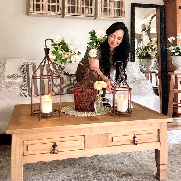 Vintage Inspired Open Cage Candle Lanterns - Decor Steals | Decor Steals