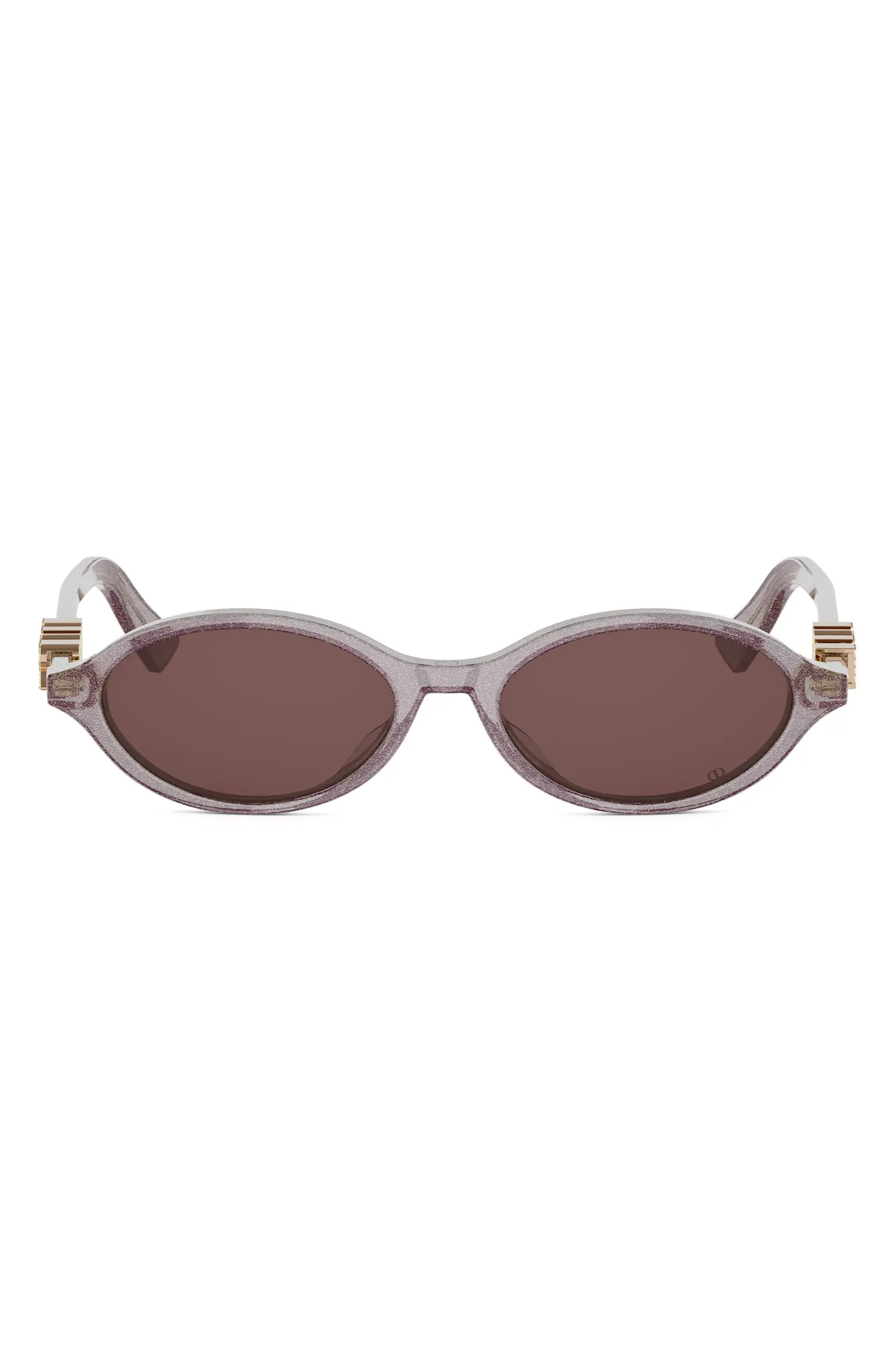 'DiorTreasure R1I 51mm Oval Sunglasses | Nordstrom