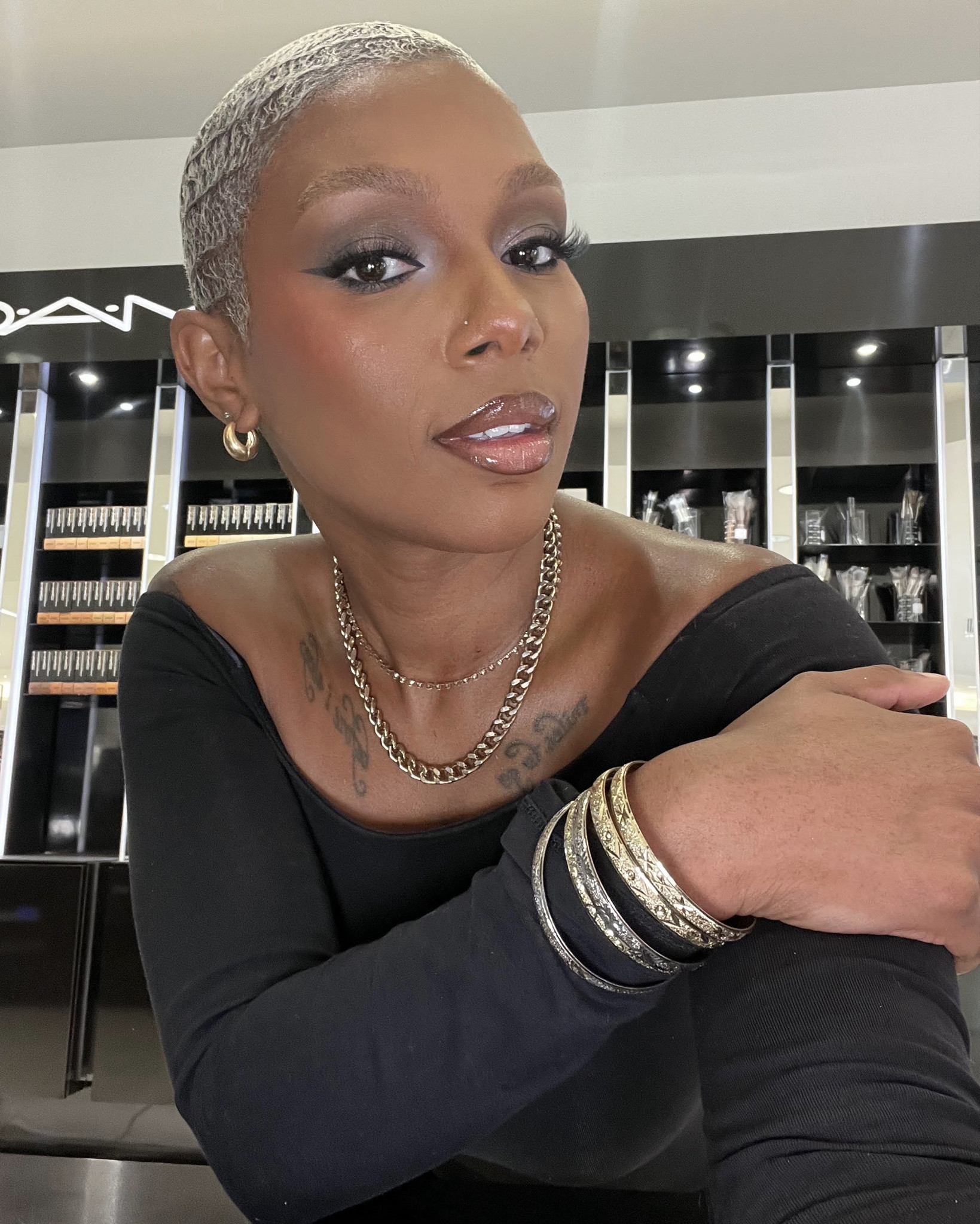 Cool toned eye makeup look

#LTKBeauty