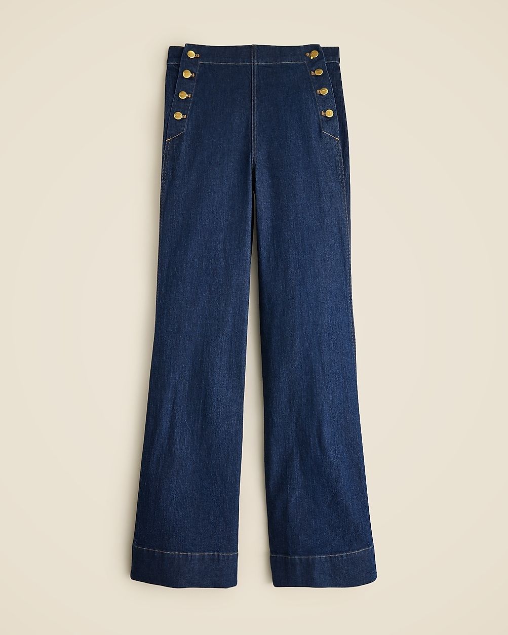 Petite denim trouser in 1996 semi-stretch | J. Crew US