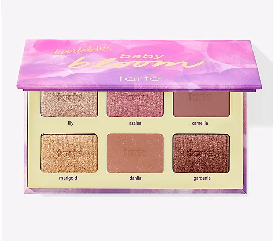 tarte tartelette Baby Bloom Amazonian Clay Palette | QVC