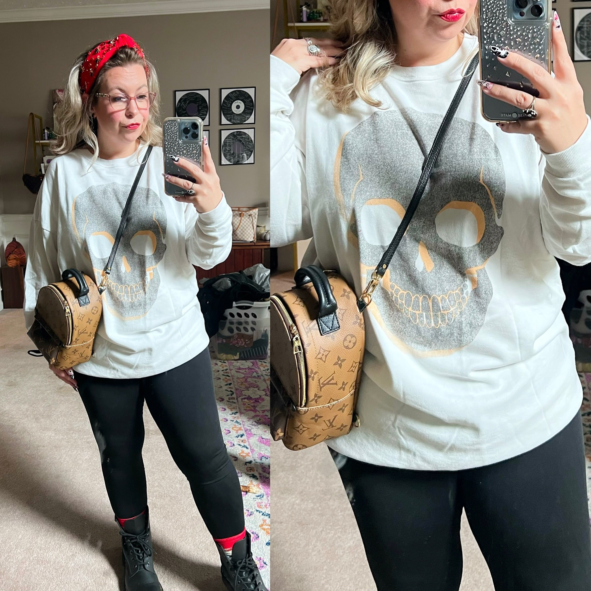 Todays OOTD 💀

#LTKmidsize #LTKfindsunder50 #LTKHalloween