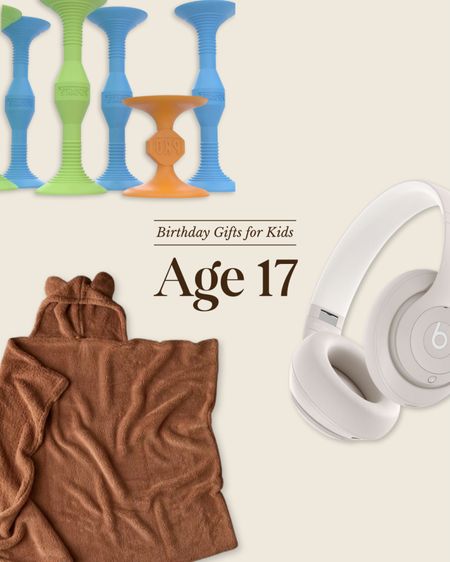 Birthday gifts for kids: age 17 - find the full guide at ChrisLovesJulia.com 

Popdarts game, beats headphones, animal ears fleece throw

#LTKFamily #LTKGiftGuide #LTKKids