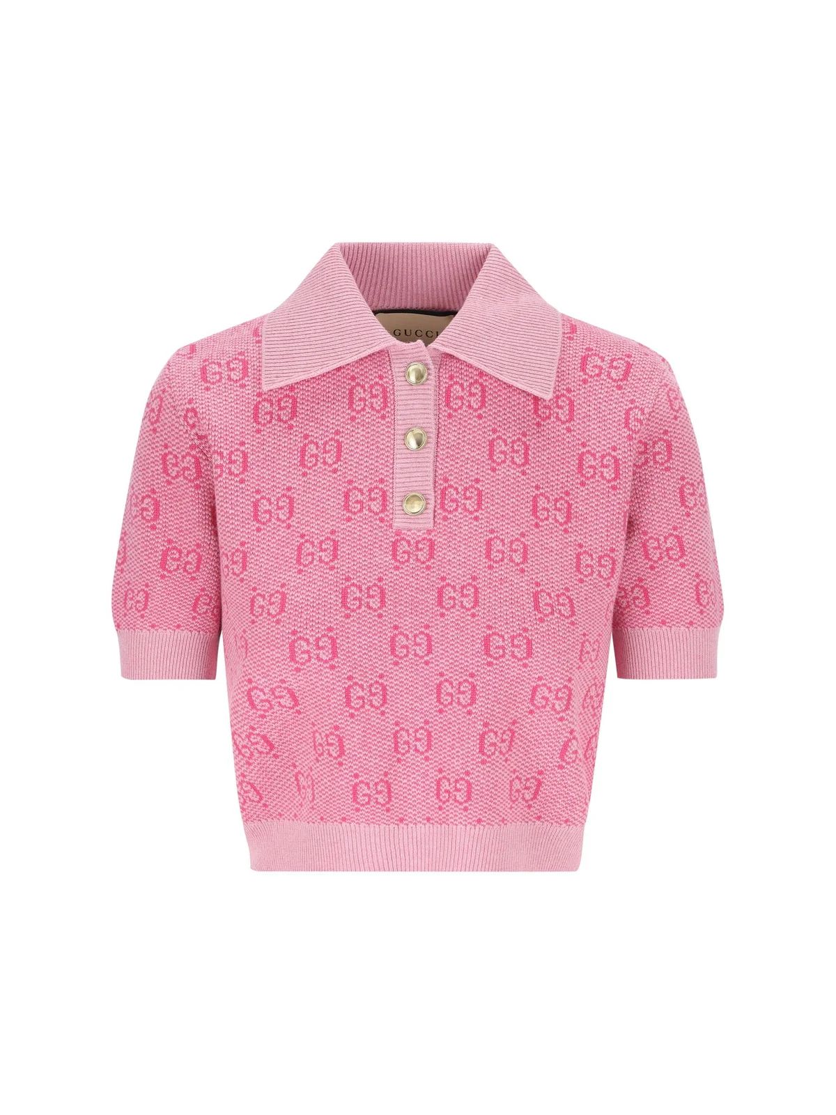 Gucci GG Jacquard Polo Shirt | Cettire Global