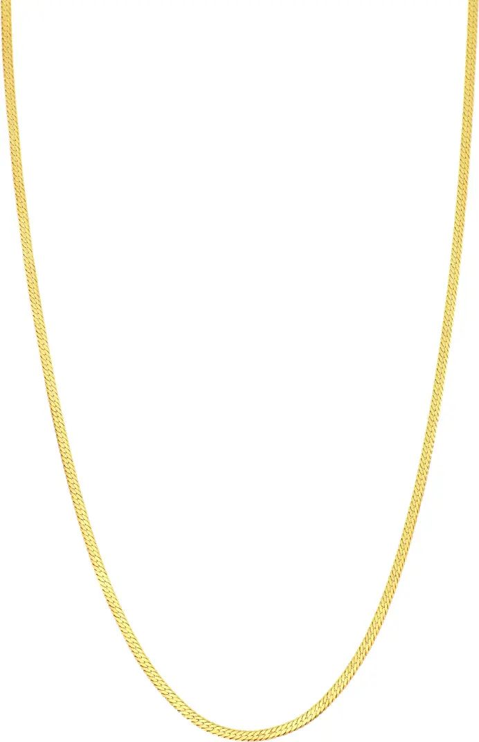 Gold Herringbone Necklace | Nordstrom